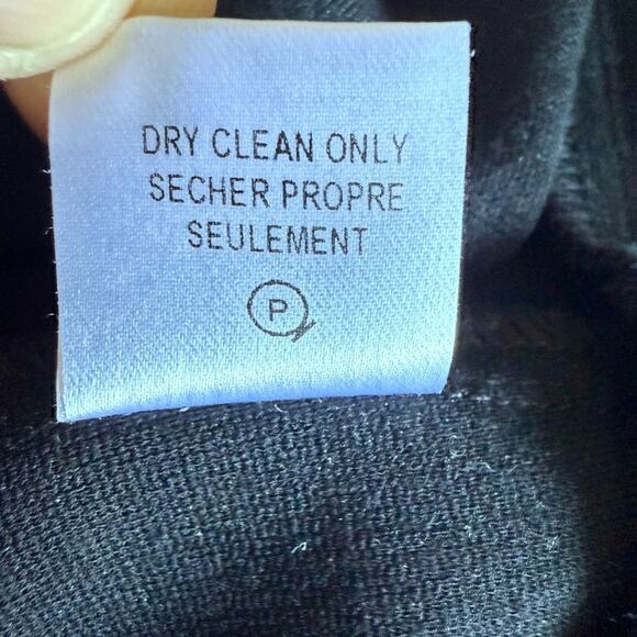 Guess Black Button Front Long Sleeve Belted Shirt Dress Size XS NWT - Picture 9 of 9